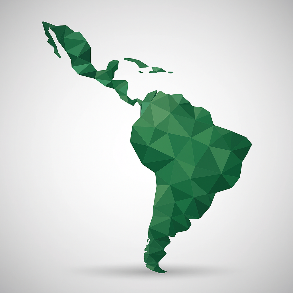 Mapa de América Latina